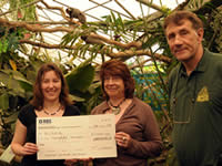 Cheque hand-over