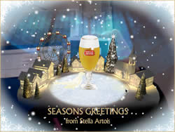 Send a card, save a tree, with Stella Artois