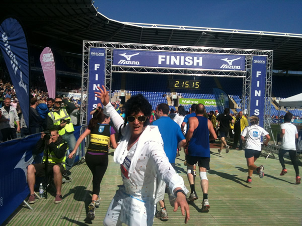 Fundraising as Elvis Presley