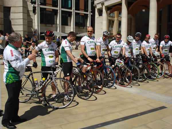 CBRE Charity Bike Ride
