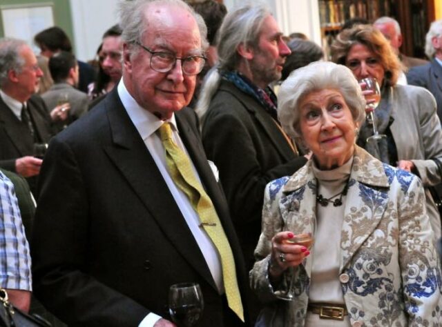 Frank and Beryl Thornton at the Trust’s 20th Anniversary celebration at the Linnean Society of London.