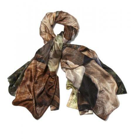 Lily and Lionel's Emily Bronze scarf, looped
