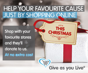 Give as you Live Christmas logo.