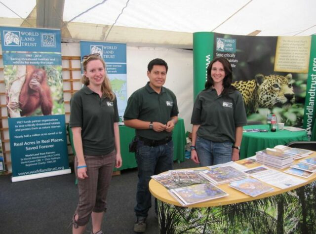 Group photo taken at Birdfair 2013.