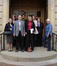 Group photograph of Wendy and colleagues from the legal department of Worcester City Council.