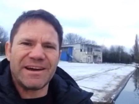 Steve Backshall, screen grab from video message on Facebook.