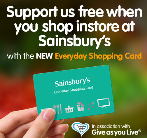 WLT Sainsbury's and Give As You Live promotion.
