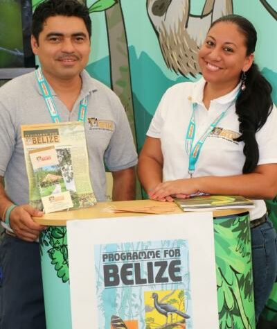 Vladimir and Therese from Programme for Belize.