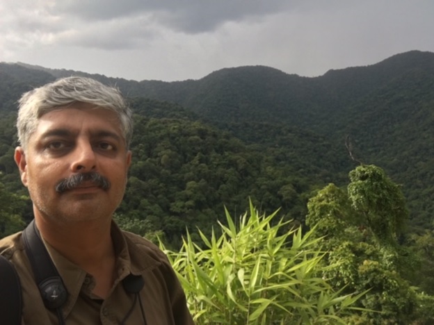 Vivek Menon at Khe Nuoc Trong Forest, Quang Binh, Vietnam