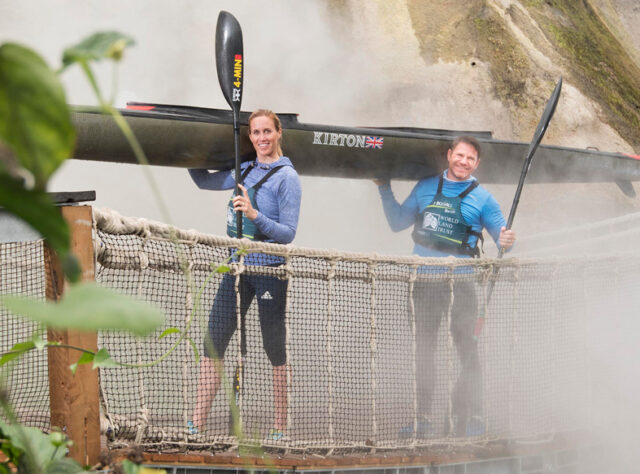 Steve and Helen Backshall