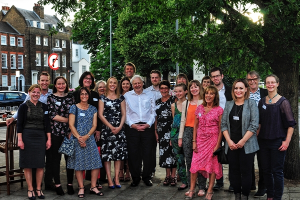 Sir David Attenborough and World Land Trust staff