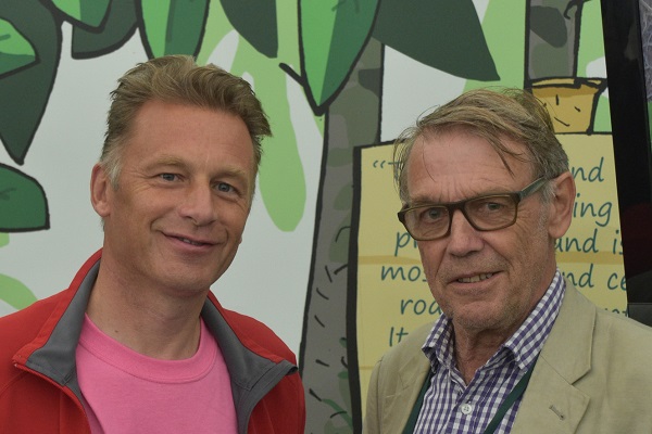 Chris Packham and John Burton