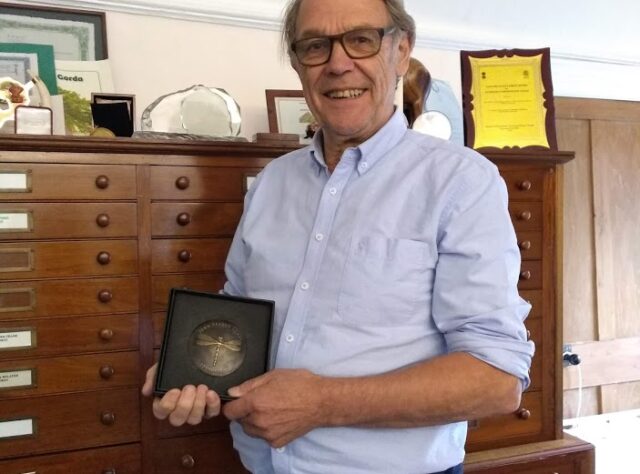 John Burton with John Spedan Lewis Award