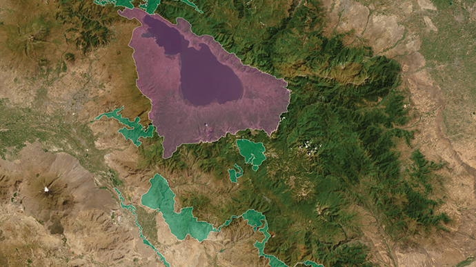 Caucasus Wildlife Refuge interactive map