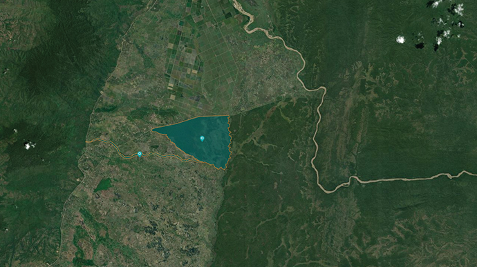 Greater Udzungwa-Kilombero landscape map