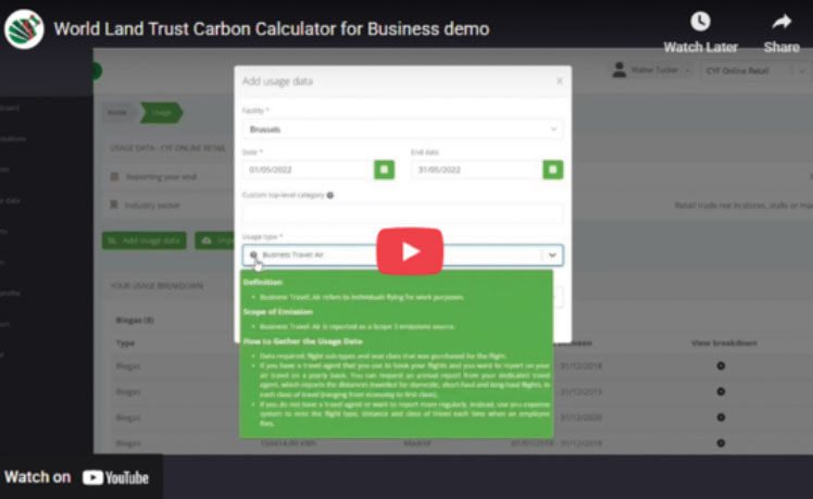 Carbon Calculator resources