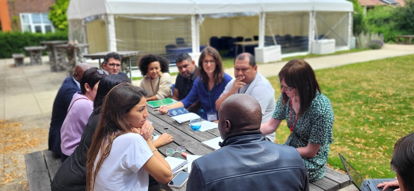 Working group at the Symposium
