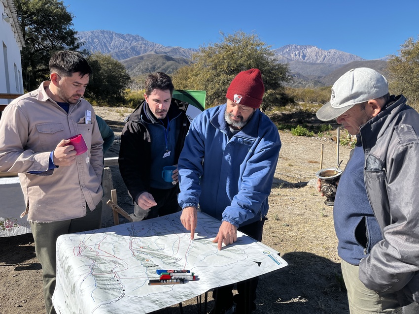 Workshop in the town of Las Casitas, El Manchao Reserve